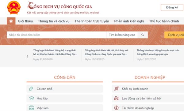 Từ 13-3, th&iacute; điểm nộp phạt vi phạm giao th&ocirc;ng qua Cổng Dịch vụ c&ocirc;ng