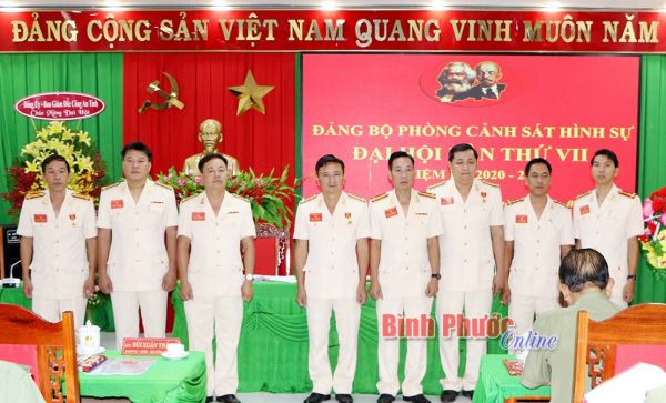 Đại hội điểm Đảng bộ Phòng Cảnh sát hình sự 