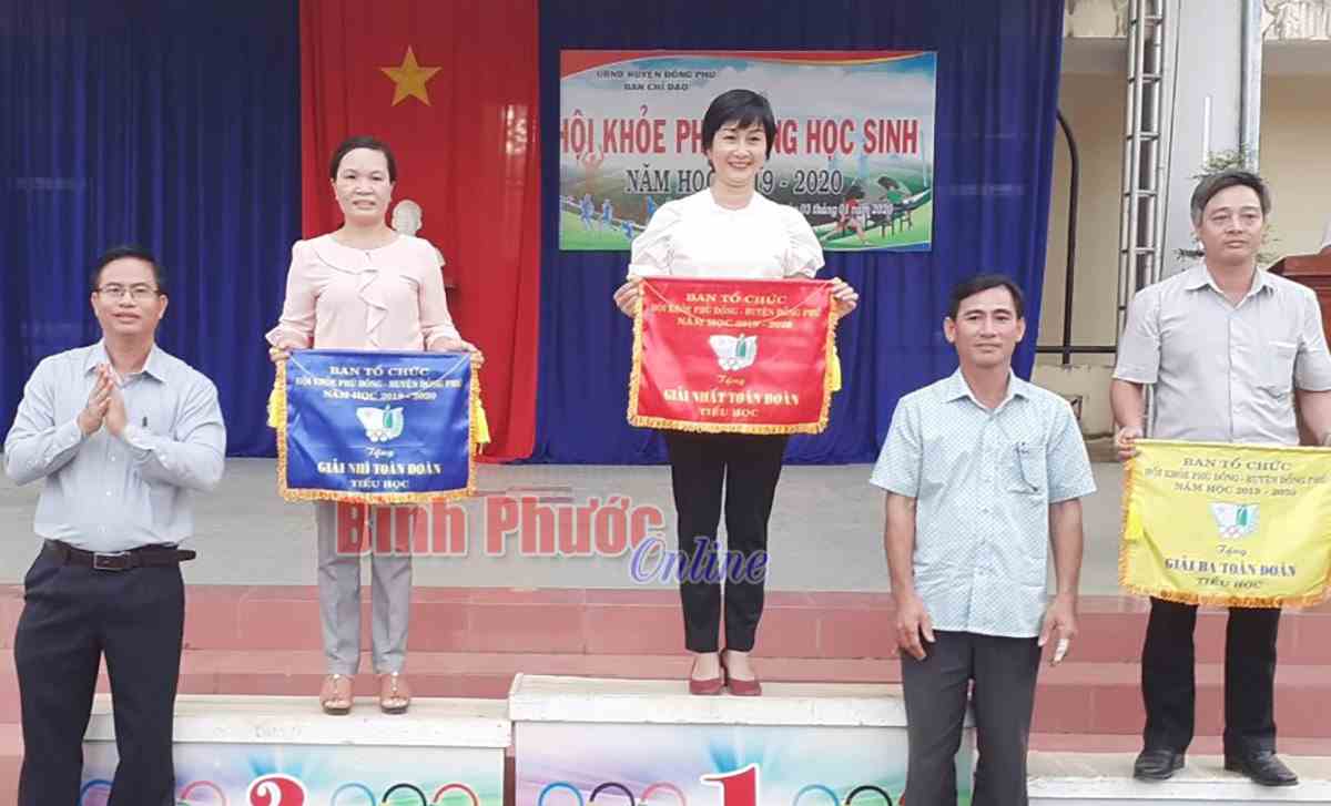 Đồng Phú sôi nổi hội khỏe phù đổng năm học 2019-2020