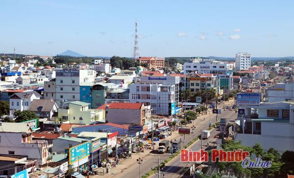 Đến 2030, Đồng Xoài thu ngân sách tăng 13-15%/năm