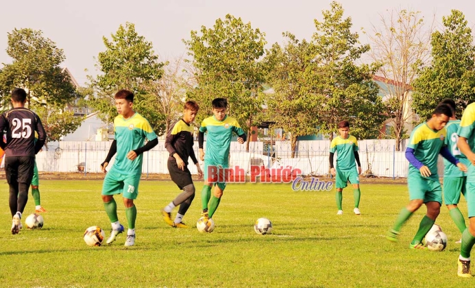 Câu lạc bộ bóng đá Bình Phước sẵn sàng mùa giải mới