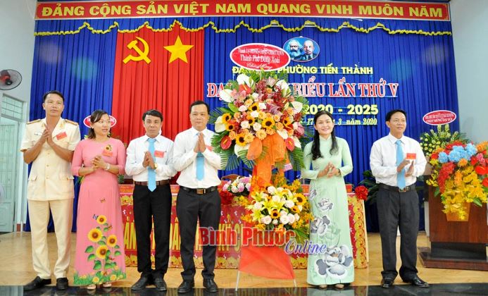 Đại hội đại biểu Đảng bộ phường Tiến Thành