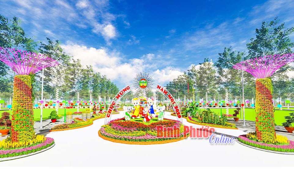 Thành phố trẻ chào xuân