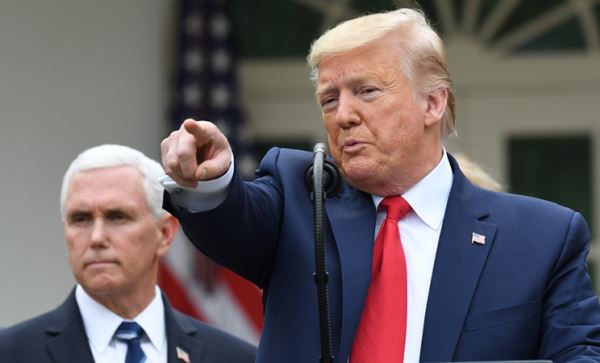 Trump xét nghiệm nCoV