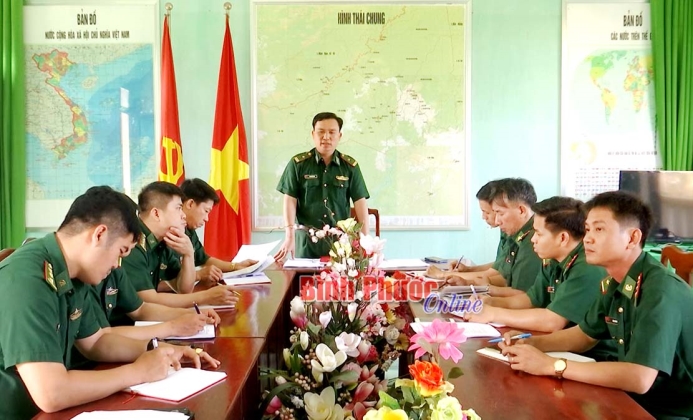 Đảng bộ Đồn bi&ecirc;n ph&ograve;ng Đắc Ơ sẵn s&agrave;ng đại hội