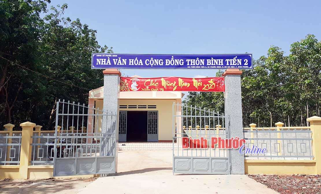 B&igrave;nh Tiến 2 giữ vững danh hiệu văn h&oacute;a