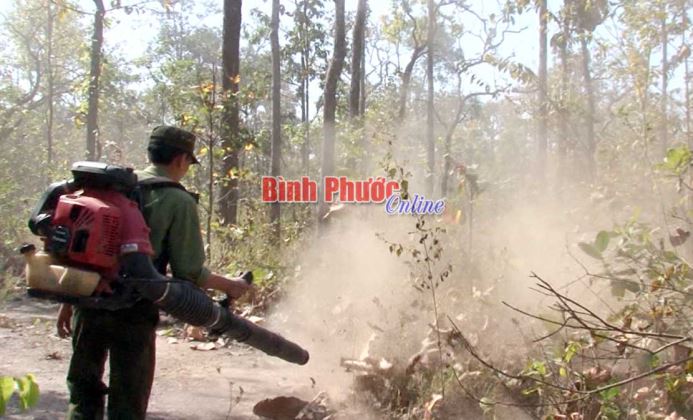 Bù Đốp chủ động phòng, chống cháy rừng cao điểm mùa khô