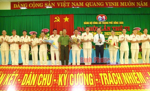Thượng tá Ngô Thanh Hòa được bầu làm Bí thư Đảng ủy Công an TP. Đồng Xoài