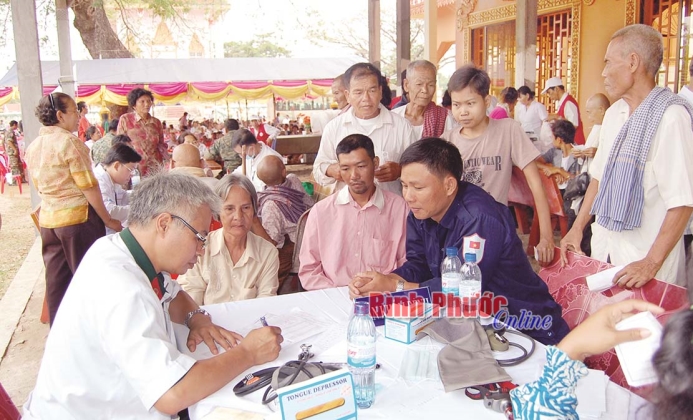 Lộc Ninh phát huy sức mạnh bảo vệ biên giới quốc gia