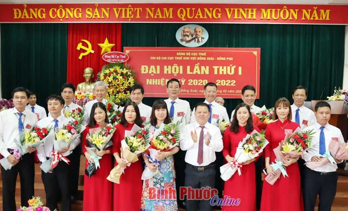 Chi bộ Chi cục Thuế khu vực Đồng Xoài - Đồng Phú đại hội lần thứ nhất