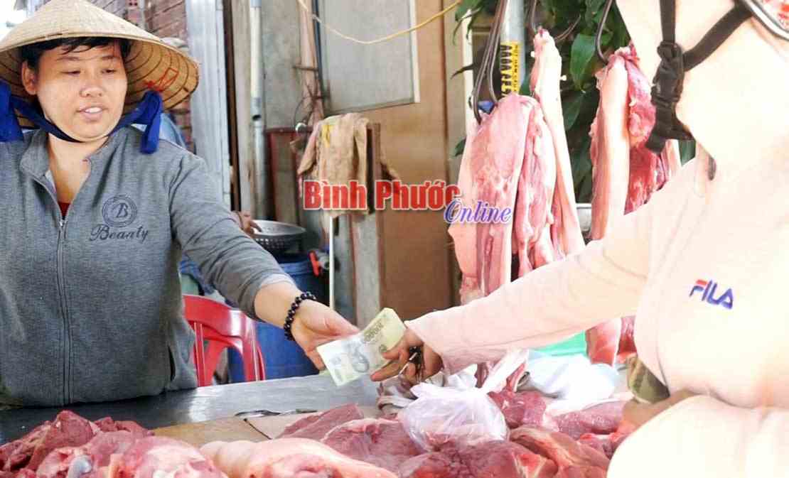 Giá thịt heo ổn định những ngày cận tết