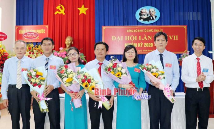 Đại hội các Đảng bộ Ban Tổ chức Tỉnh ủy và Ban Tuyên giáo - Trường Chính trị tỉnh