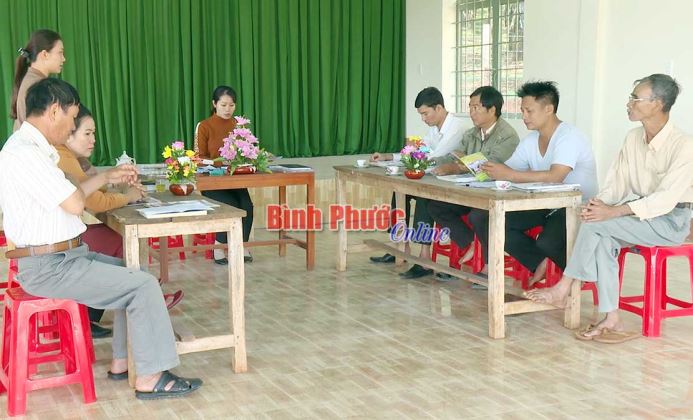 Khu dân cư tiêu biểu vùng biên