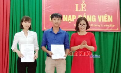 Tân Phú chú trọng phát triển đảng viên