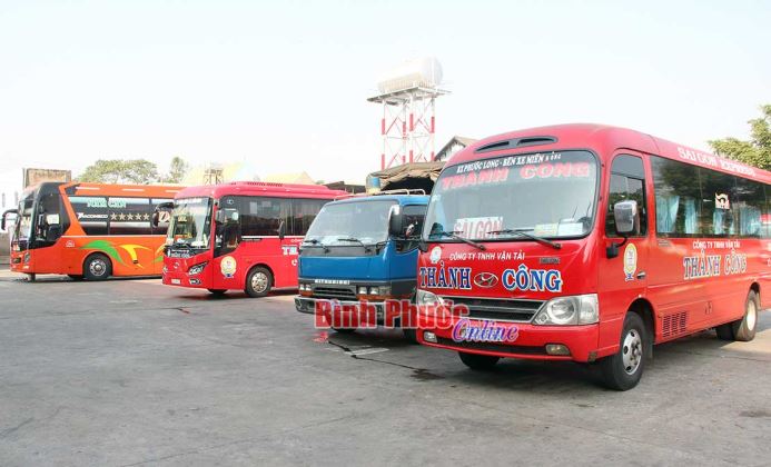 Bình Phước tạm dừng hoạt động vận tải hành khách liên tỉnh, nội tỉnh từ 0 giờ ngày 1-4