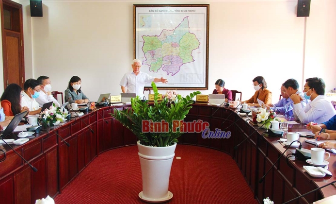 Thường trực Tỉnh ủy làm việc với ngành văn hóa, thể thao và du lịch tỉnh