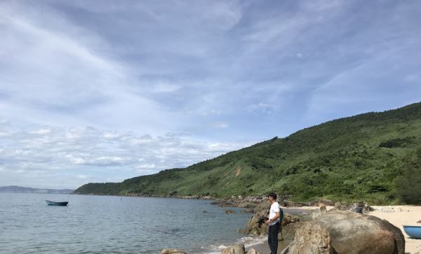 Sủng Cỏ thiên đường hoang sơ nơi cửa vịnh Đà Nẵng