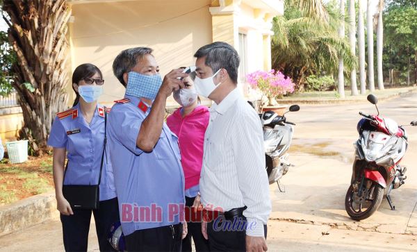 Viện Kiểm sát nhân dân tỉnh tăng cường phòng, chống dịch bệnh Covid-19