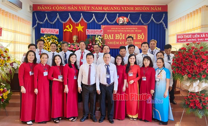 Đại hội Chi bộ Chi cục thuế khu vực Bình Long - Hớn Quản