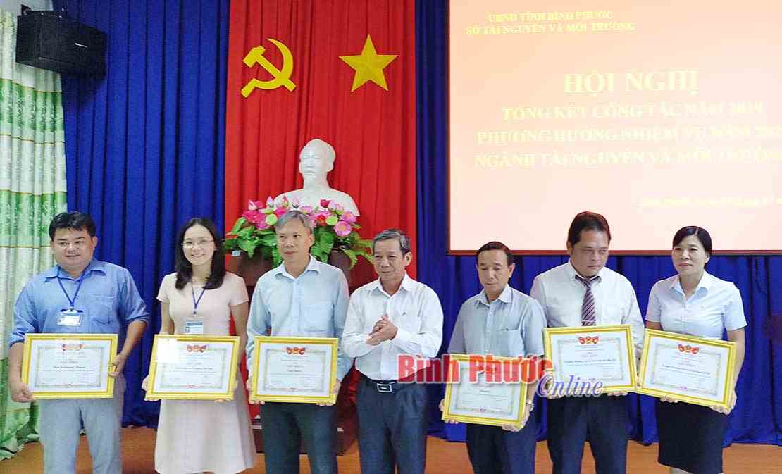 Ngành tài nguyên - môi trường Bình Phước tổng kết công tác năm 2019
