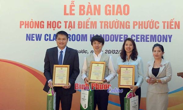 Bù Đốp có thêm 3 phòng học