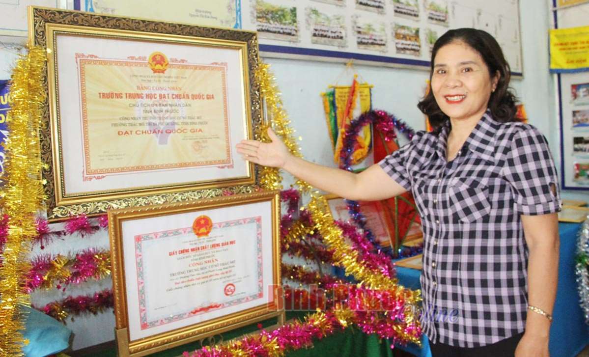 THCS Thác Mơ duy trì chất lượng hàng đầu ở Phước Long