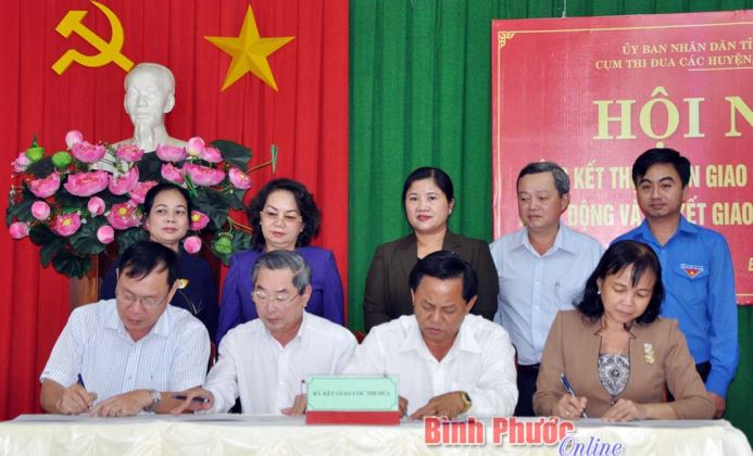 Tổng kết cụm thi đua các huyện, thị, thành phố năm 2019