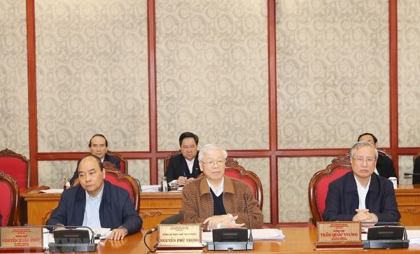 Bộ Chính trị cho ý kiến hoàn thiện dự thảo Văn kiện Đại hội Đảng XIII