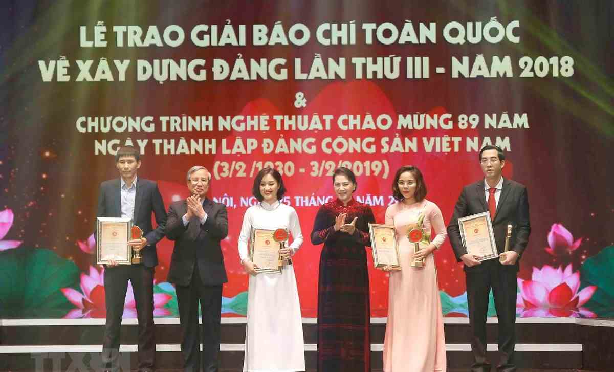 Giải 'Búa liềm Vàng' 2019 phản ánh sinh động thực tiễn xây dựng Đảng