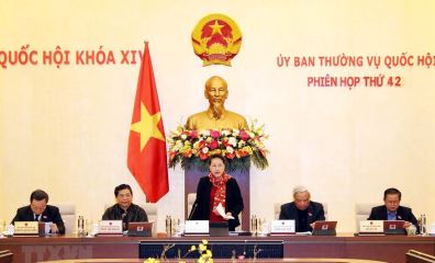Khai mạc Phiên họp thứ 42 của Ủy ban Thường vụ Quốc hội