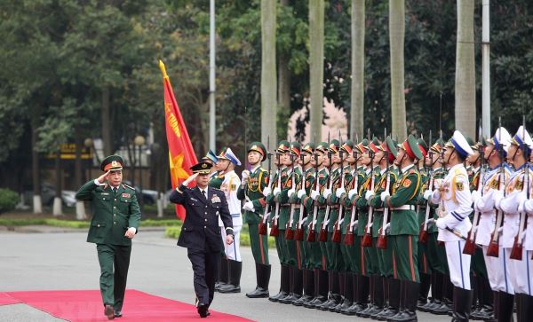 Tham mưu trưởng Liên quân Nhật Bản thăm chính thức Việt Nam