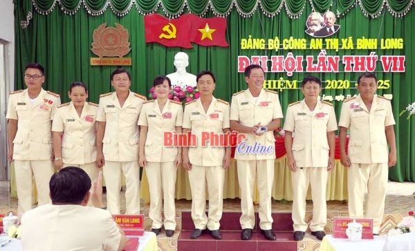 Đại hội Đảng bộ Công an Bình Long, Phú Riềng