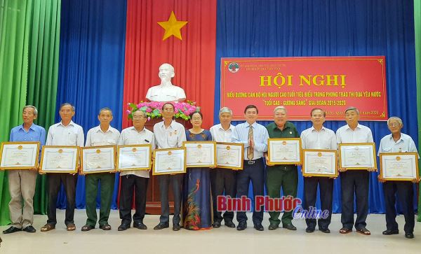 Biểu dương 89 cán bộ Hội Người cao tuổi tiêu biểu giai đoạn 2015 - 2020