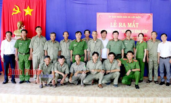 Lộc Điền ra mắt mô hình giữ gìn an ninh trật tự “Xóm đạo bình yên”