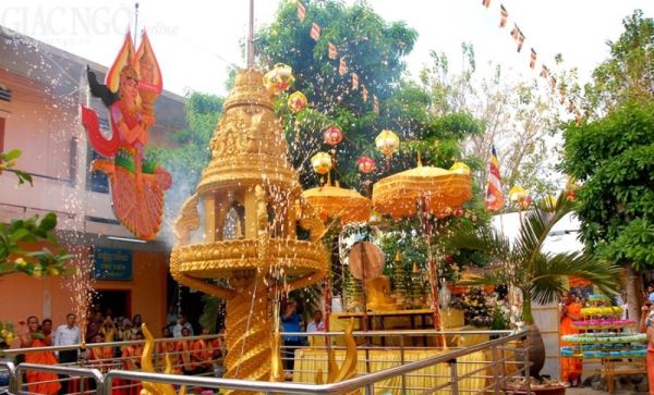 Tết cổ truyền của đồng bào Khơme tuân thủ quy định phòng, chống dịch Covid-19