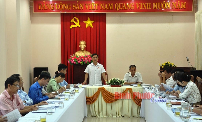 HĐND tỉnh thẩm tra các dự thảo nghị quyết, báo cáo trình kỳ họp giữa năm 2020