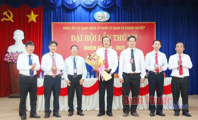 Đại hội Đảng bộ cơ quan Đảng ủy Khối Cơ quan và Doanh nghiệp tỉnh