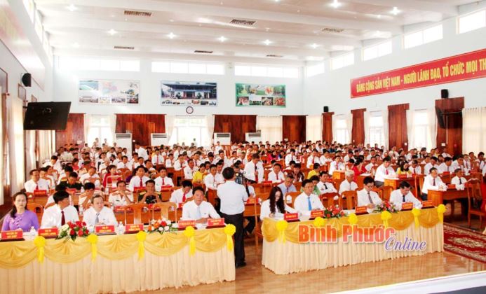 41 đồng chí được bầu vào Ban chấp hành Đảng bộ huyện Lộc Ninh khóa XI