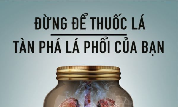 Ngày Thế giới không thuốc lá 31-5-2019: Thuốc lá và các bệnh về phổi