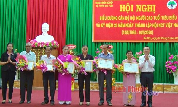 Biểu dương Hội Người cao tuổi tiêu biểu phong trào thi đua “Tuổi cao - Gương sáng” 