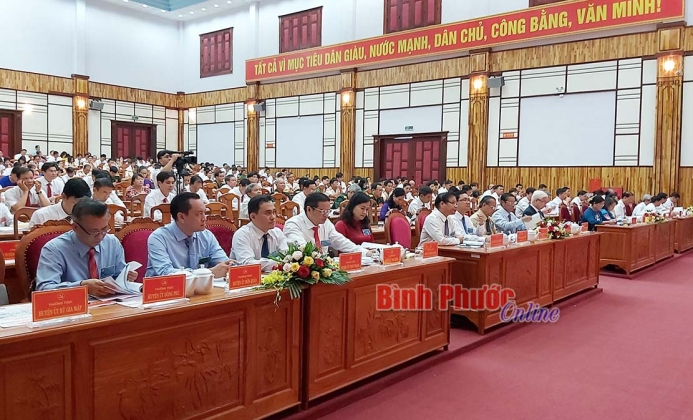 Khai mạc Đại hội đại biểu Đảng bộ thị xã Phước Long lần thứ XII, nhiệm kỳ 2020-2025