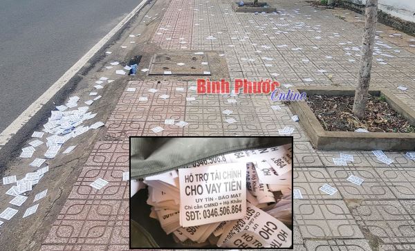 Thu giữ hàng ngàn tờ rơi rao vặt trái phép trong đêm