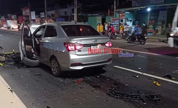 Xe m&aacute;y chạy ngược chiều, đấu đầu &ocirc;t&ocirc;, 2 người tử vong