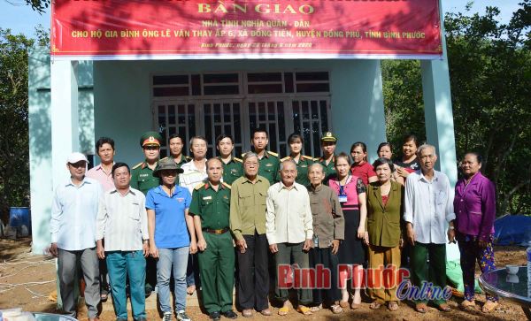 Niềm vui tuổi già trong căn nhà mới