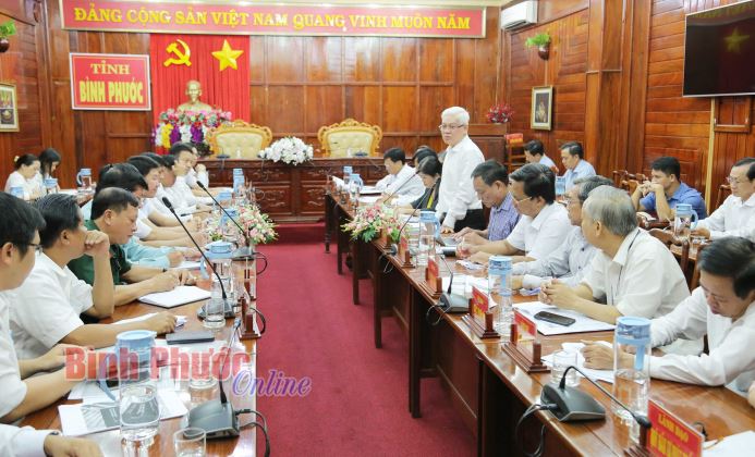 Lãnh đạo tỉnh gặp mặt nhà đầu tư các cụm công nghiệp