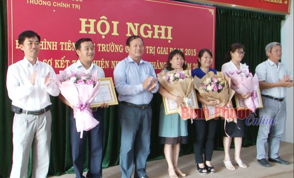 Trường Chính trị tỉnh tổ chức và phối hợp đào tạo, bồi dưỡng 210 lớp 