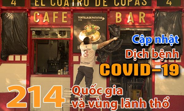 Toàn cầu hơn 6 triệu người nhiễm Covid-19