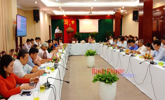 Hội nghị trực tuyến quán triệt chỉ thị, nghị quyết về công tác dân vận