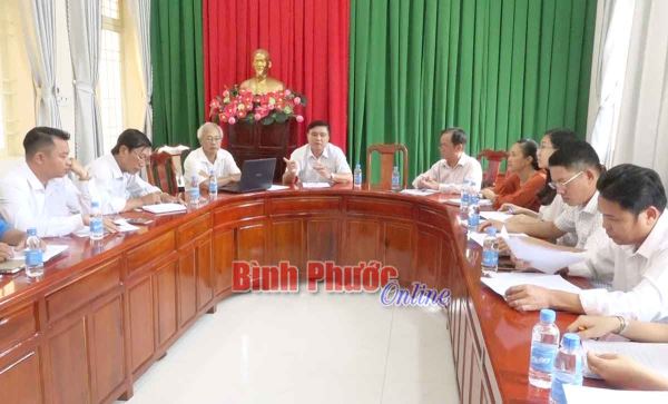 Giám sát thực hiện Nghị quyết 42 tại Chơn Thành 