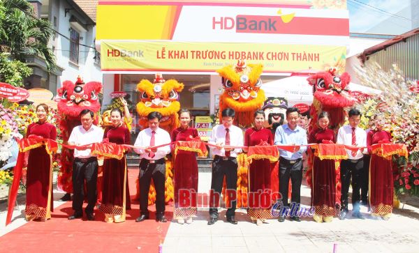Khai trương HDBANK Chơn Thành